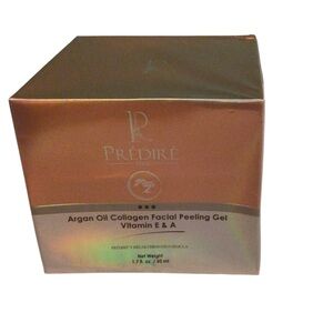 Predire Paris Argan Oil Collagen Facial Peeling Gel with Vitamin E & A. 1.7 oz